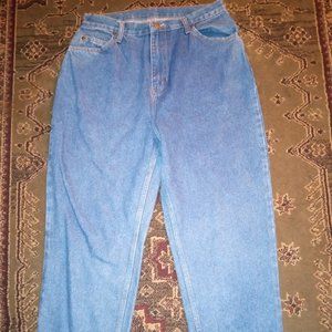 Blue jeans size 14 waist 30 inseam 26 women